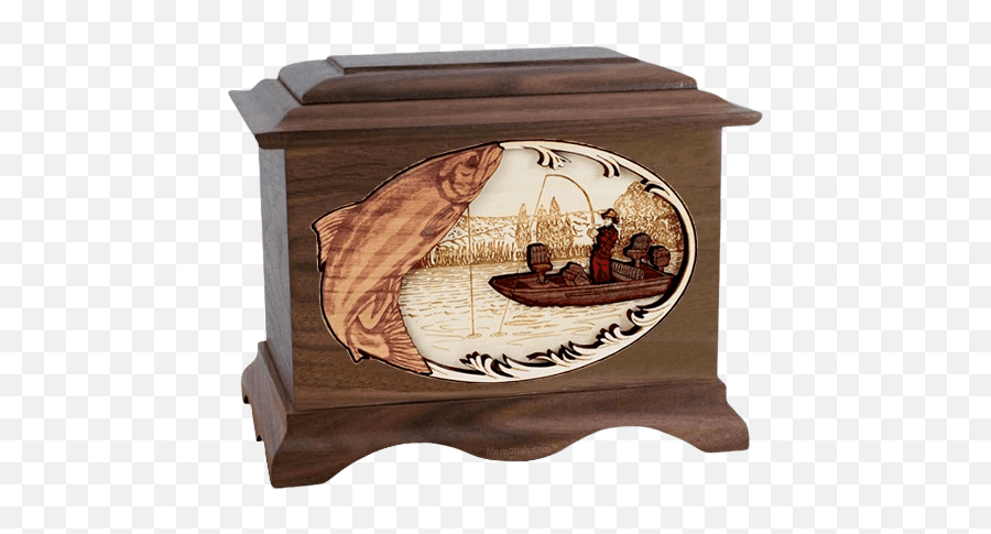 Hunting U0026 Fishing Urns For Ashes - Memorialscom Salmon Fishing Art Emoji,Emotion Guster Sportsman's Warehouse