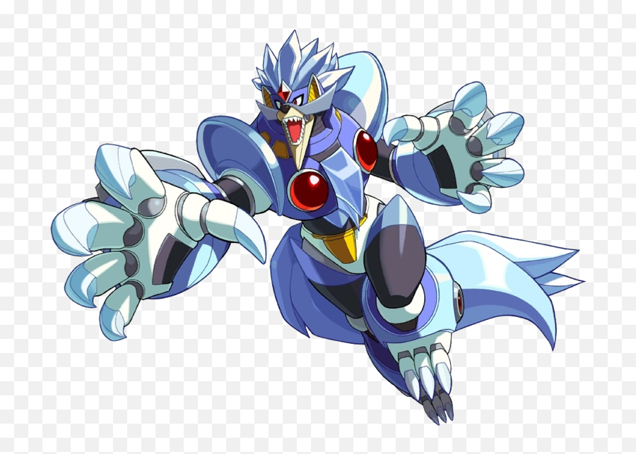 Bogleech - Mega Man X6 Blizzard Wolfang Emoji,Emotions Megaman