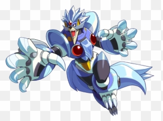 Bogleech - Mega Man X6 Blizzard Wolfang Emoji,Emotions Megaman