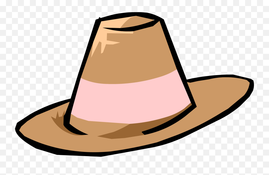 Brown Fedora - Club Penguin Fedora Emoji,Fedora Emojis