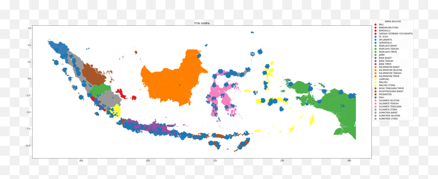 Spatial Visualization And Network Analysis With Geo Pandas Emoji,Graphing Points With Emojis