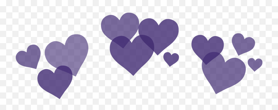Freetoeditpurple Hearts Snapchat Filter Bynisha Emoji,Dating Profile Black Heart Emoji