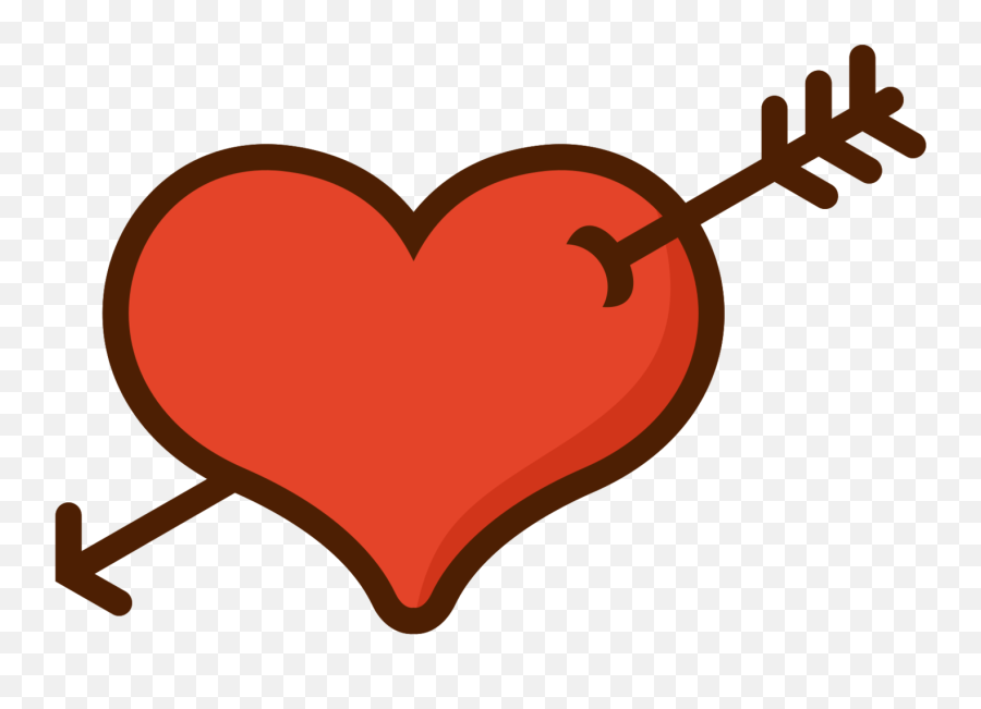 Valentine Heart Arrow Png Transparent Image Png Mart Emoji,Cupid Heart Emoji