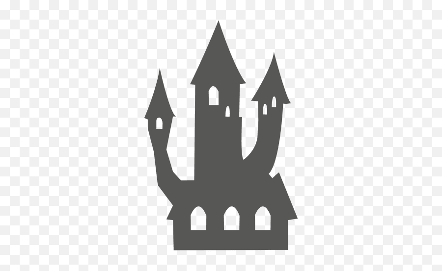 Spooky Haunted Castle - Transparent Png U0026 Svg Vector File Spooky Season Transparent Emoji,Emoji Castle And Book