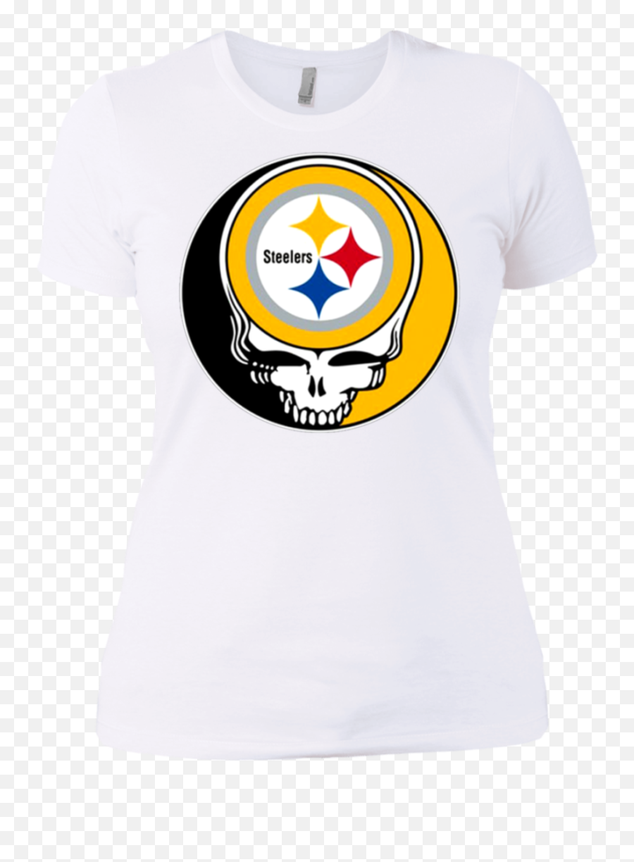 Download Grateful Dead Steelers Shirt - Short Sleeve Emoji,Steelers Emoji