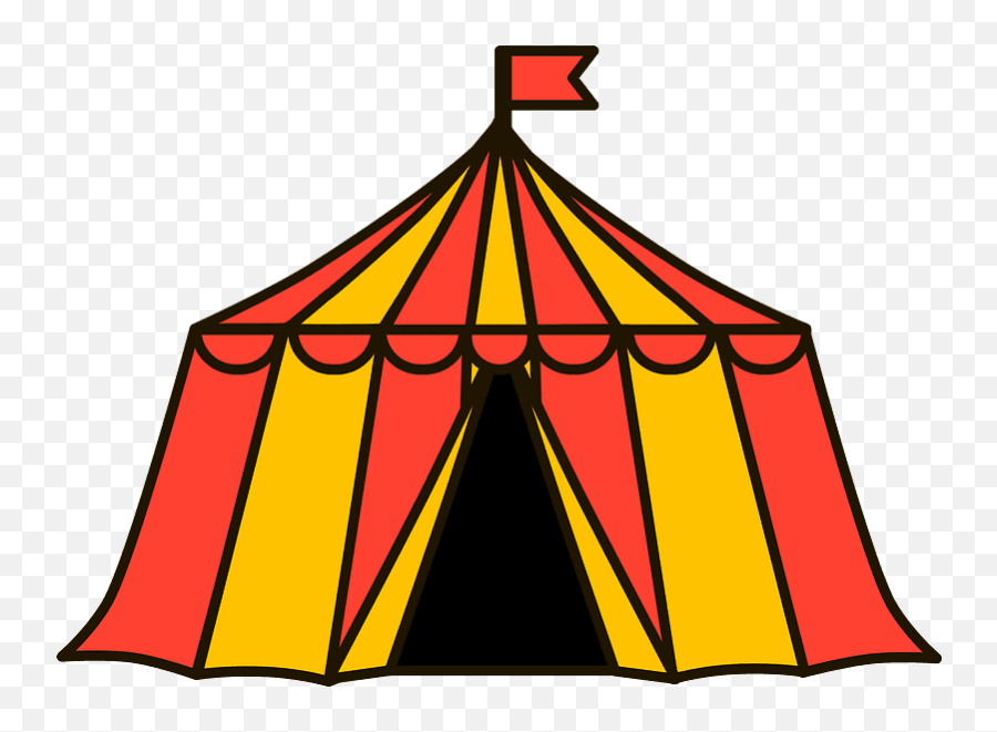 Circus Tent Clipart Picture - Clipart World Emoji,Circus Tent Emoji