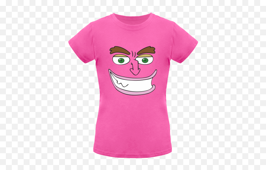 Girlu0027s Fruit Of The Loom T - Shirt With Printing Cartoon Face Short Sleeve Emoji,Emoticon T Shirt