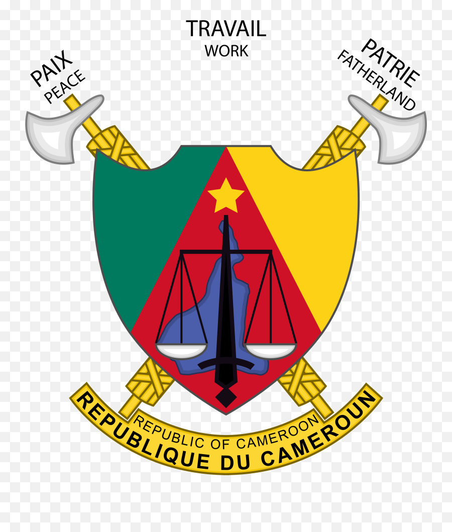 Flag Of Cameroon Flag Download - Coat Of Arms Of Cameroon Emoji,Northern Irish Flag Emoji