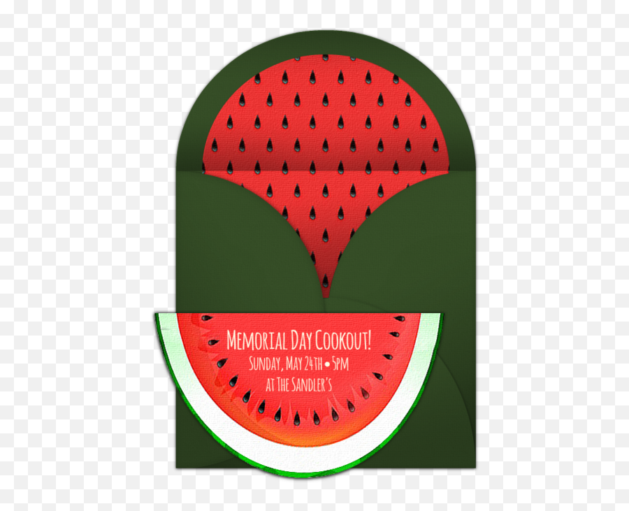Watermelon Invitations For 2021 Printable And Downloadable - Fresh Emoji,Emoji Party Invite