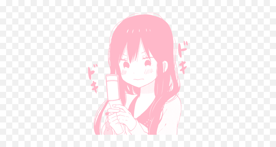 Blush Anime Animegirl Manga Mask Sticker By Sam - Blush Anime Girl Manga Emoji,Japanese Blush Emoji