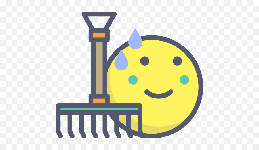 Rake - Household Cleaning Supply Emoji,Shovel Emoticon