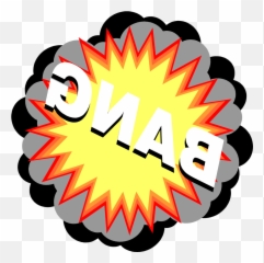 Clipart Of Bang Text And Explosion - Eating Ass Png Saikyou Juzoku Tensei Volumes Emoji,Kaboom Emoji
