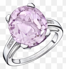 Mauboussin Bague Bébé Du0027amour Or Blanc Rose De France Et - Mauboussin Rose De France Emoji,Emotion Divine De Mauboussin