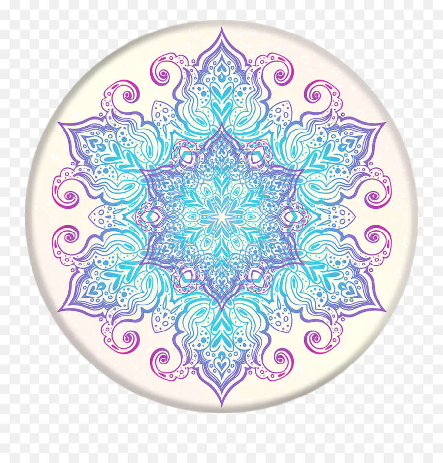 Popsocket Pop Socket Phone Sticker By Tannaleah - Indian Style Mandala Emoji,Iphone Emoji Clothes