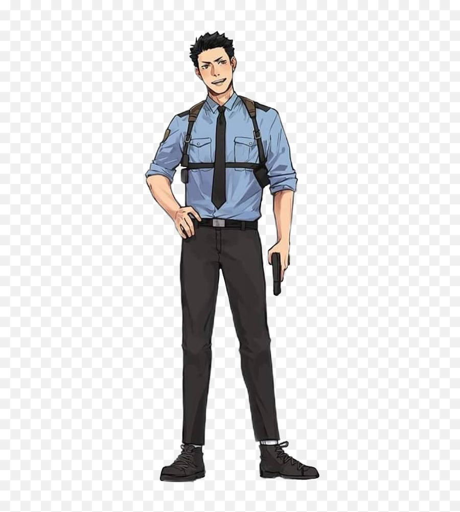 Discover Trending Policeman Stickers Picsart - Haikyuu Daichi Police Emoji,Police Officer Emoji
