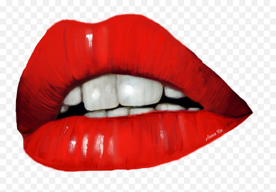 Lips Hotlips Hot Cool Mouth Sticker - Cool Mouth Png Emoji,Hot Lips Emoji