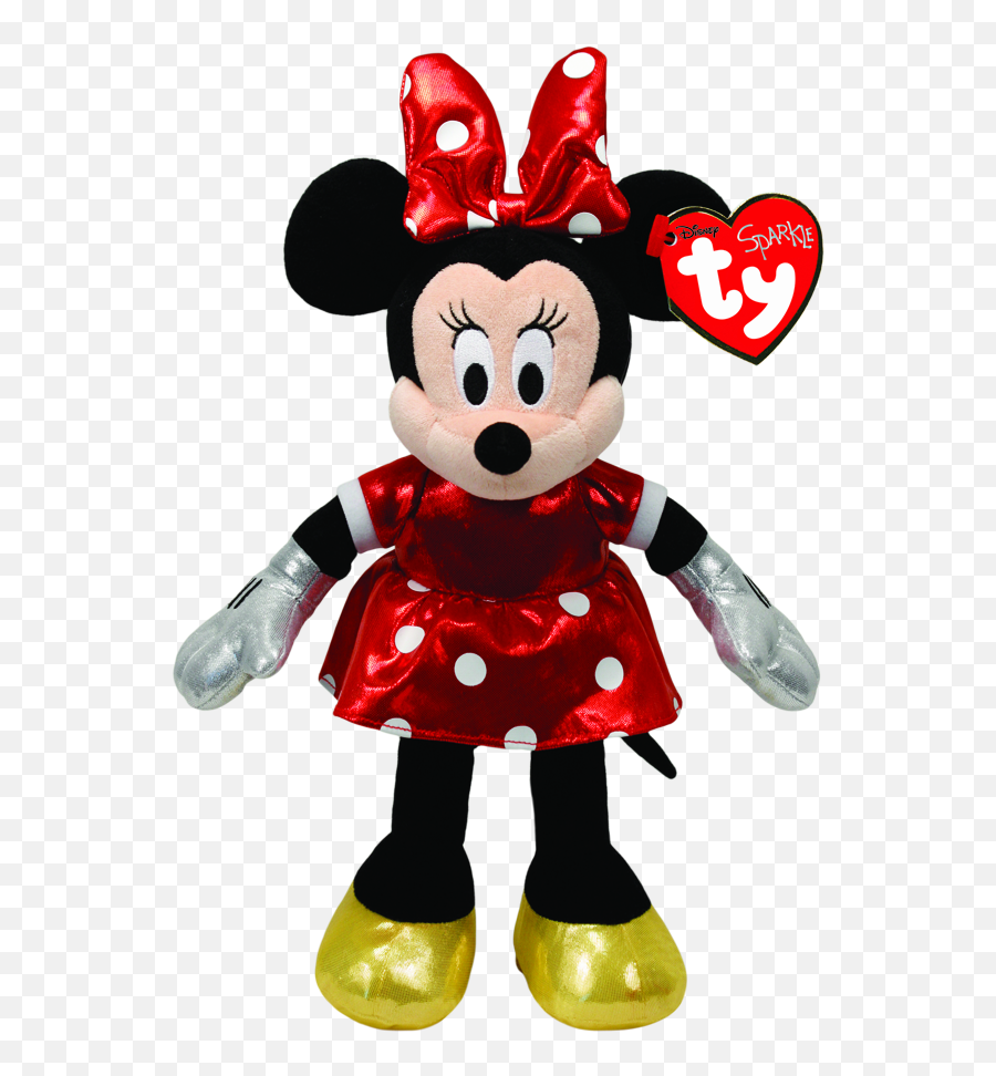 Disney Mickey Mouse Red Sparkle Beanie Babies - Minnie Mouse Ty Emoji,Marilyn Monroe Emoji