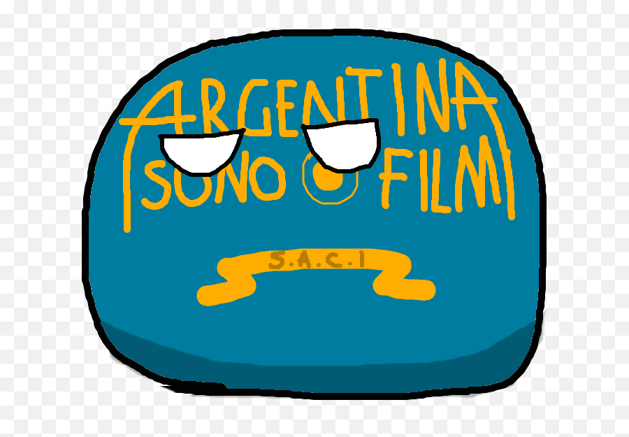 Argentina Sono Filmball - Happy Emoji,Emoticon Argentina