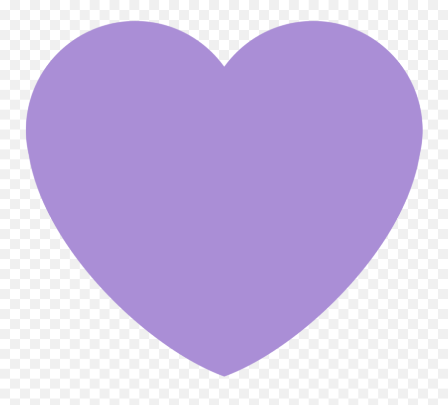 Purple Heart Emoji Copy Fitriniu0027s Wallpaper - Light Purple Heart Clipart,Rank Order Of The Heart Emojis
