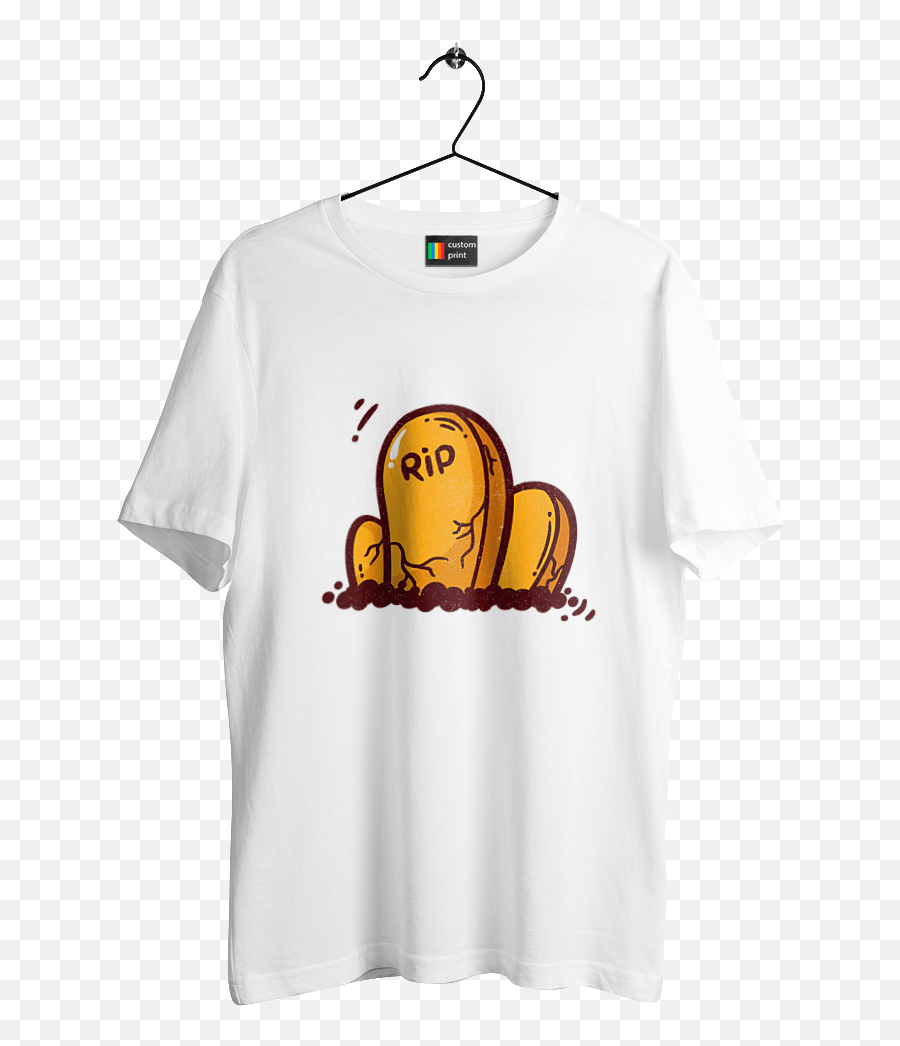 Menu0027s T - Shirt With Print Rest In Peace Art Emoji,Rest In Peace Emoticon