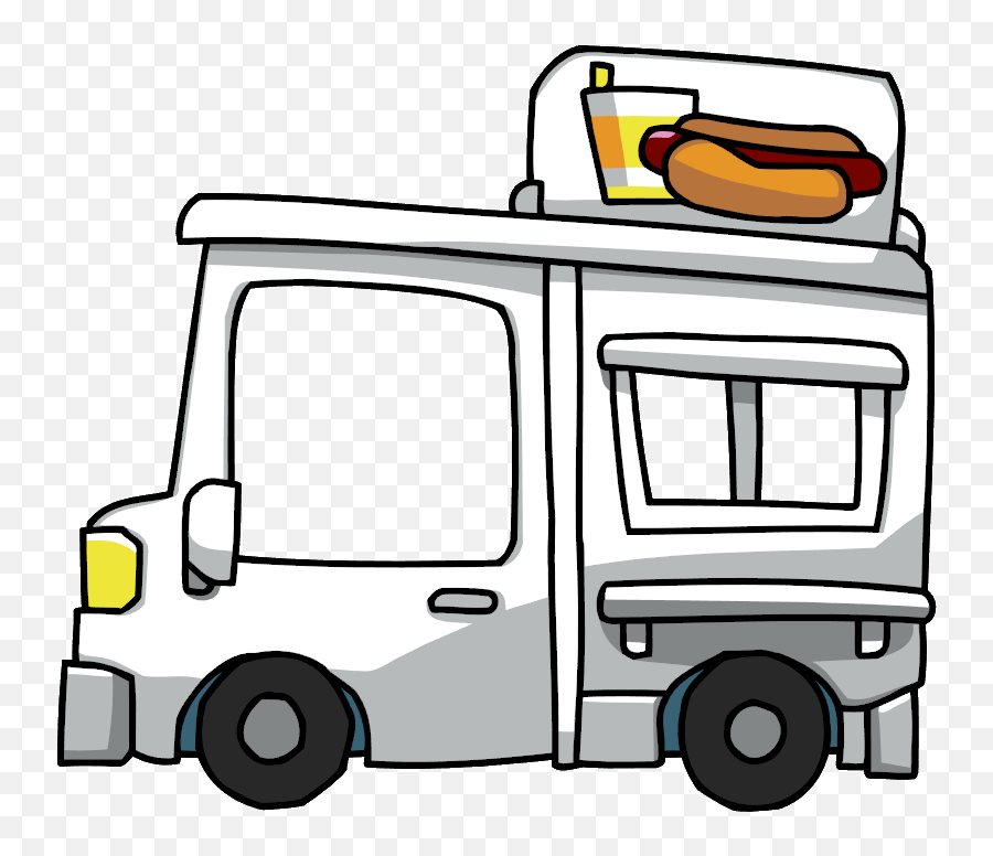 Clipart Food Truck Png - Clip Art Library Food Truck Clip Art Free Emoji,Cupcake+truck Emoji