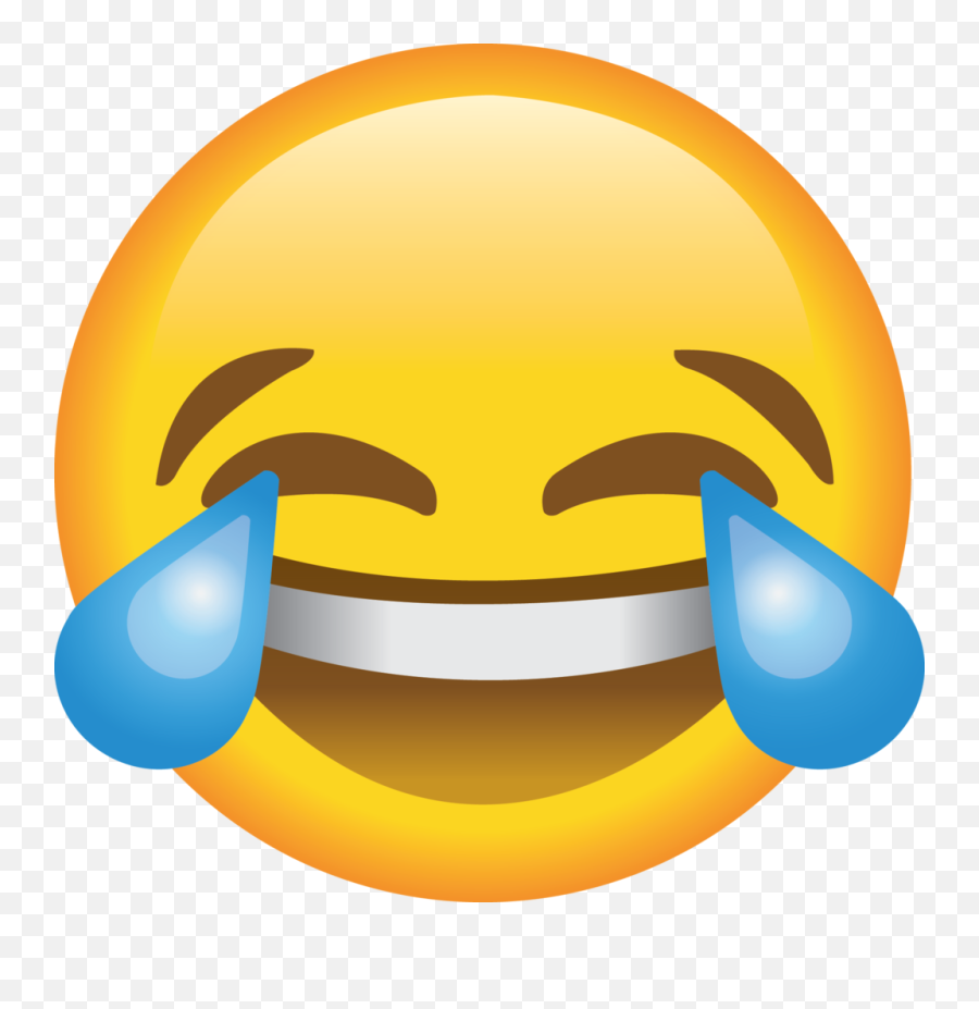 Crying Laughing Emoji Png Image - Laughing Face Emoji Png,Laugh Cry Emoji