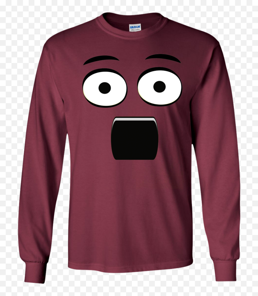 Emoji T - Shirt With A Surprised Face And Open Mouth U2013 Newmeup Harry Potter T Shirt Umbridge,Pink Suprised Terrified Emoticon