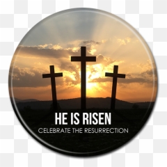 Catholic Easter Easterbunny Sticker - Jesus Cross On Mount Emoji,Christian Catholic Emojis