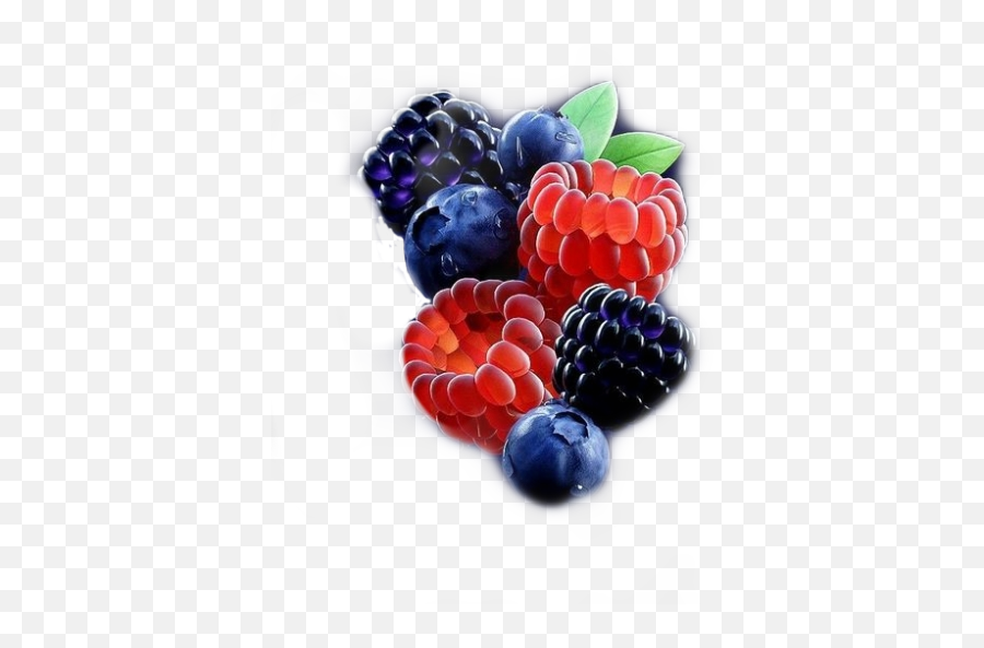 Fruit Blackberrys Raspberry Sticker By Turkmenist - Wallpaper Emoji,Raspberry Emoji