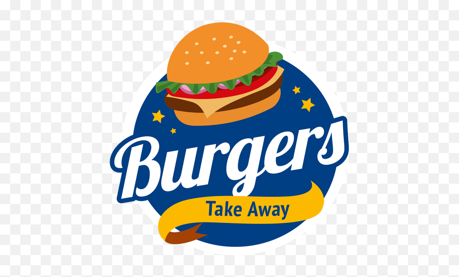 Burgers Logo 1 - Burger Take Away Logo Emoji,Hamburger Facebook Emoticon