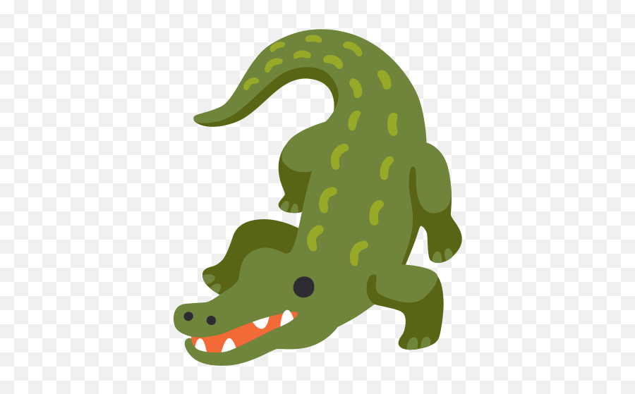 Crocodile Emoji - Big,Mean Emoji