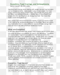 Exorphins Food Cravings And - Document Emoji,Craving Emotion Highs And Lows