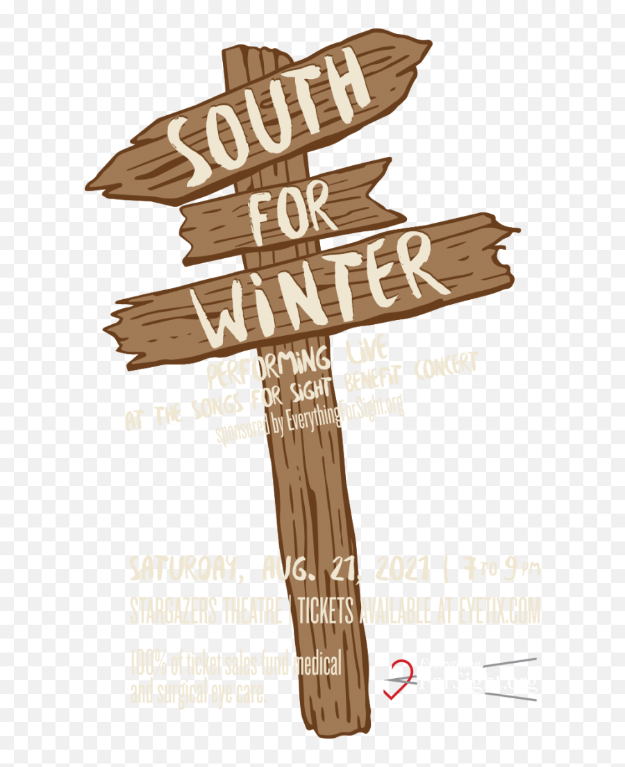 South For Winter Songs For Sight Benefit Concert - Language Emoji,Emotion Concert