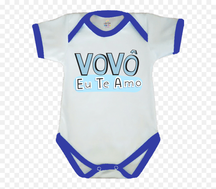 Body Vovô Eu Te Amo 001 - Body Chuva De Bençãos Emoji,Te Amo Escrito Com Emoticons