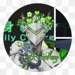 Overwatch Overwatchgenji Green Image - Fictional Character Emoji,Overwatch Heart Emoji