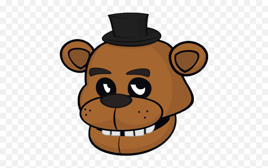 Fnaf - Freddy Fazbear Head Drawing Emoji,Fnaf Emoji