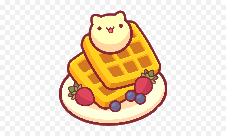 Waffles Sticker Challenge On Picsart - Cute Waffle Gif Emoji,Waffles Emoji
