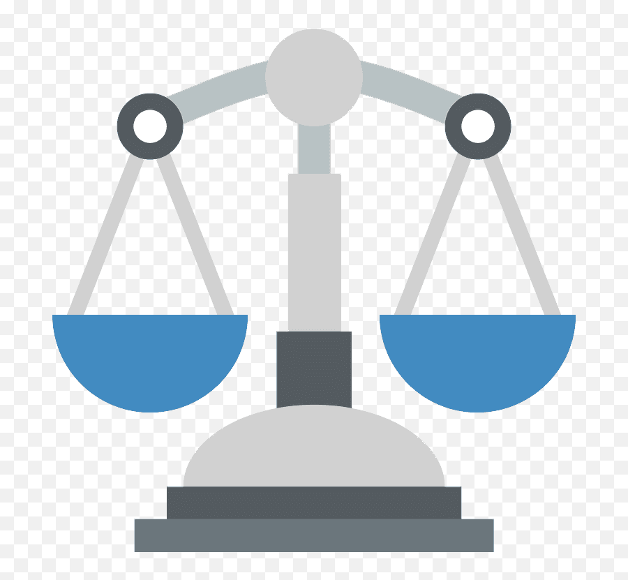 Balance Scale Emoji Clipart - Scale Emoji Png,Legal Emoji