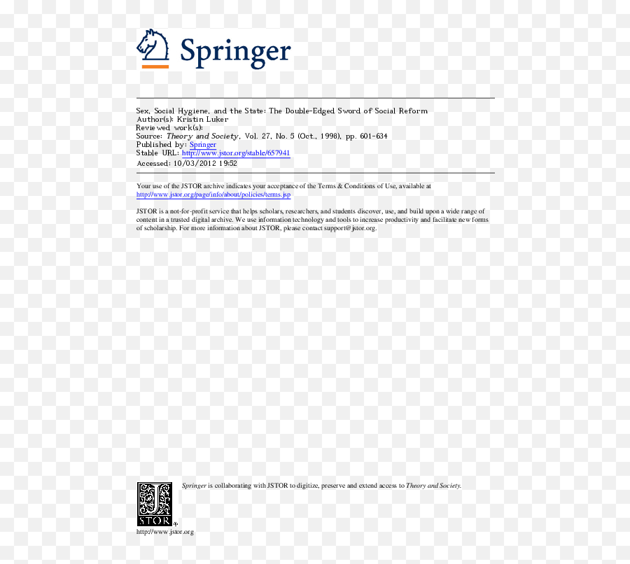 Pdf Sex Social Hygiene And The State The Double - Edged Emoji,Please Kristen Control Your Emotions