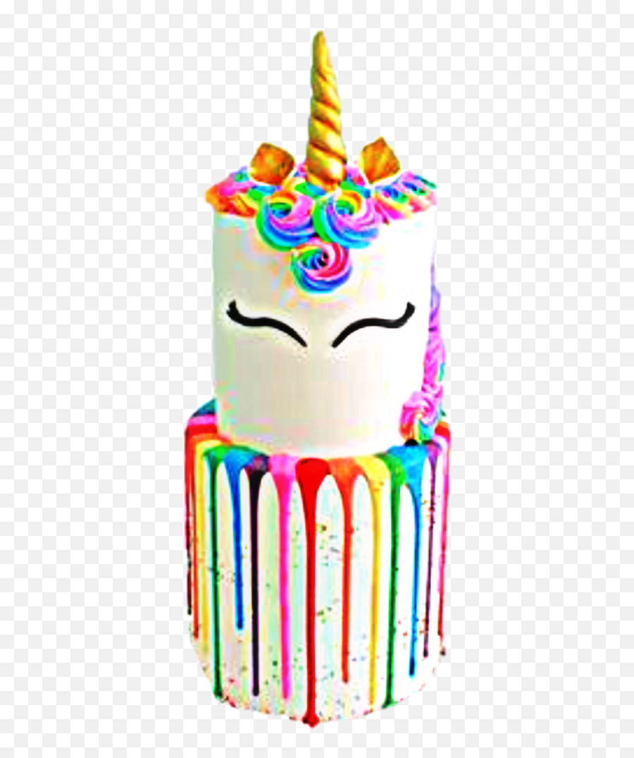 Cake Cakes Sticker By Yessica Daiana Gomez - Festival Foods Cakes Unicorn Emoji,Emoji Cakes