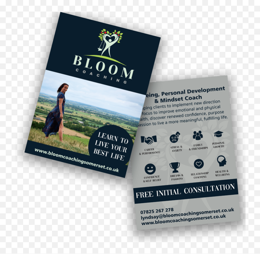 Bloom Coaching Flyers - The Marketing Barn Emoji,Emotion Eing