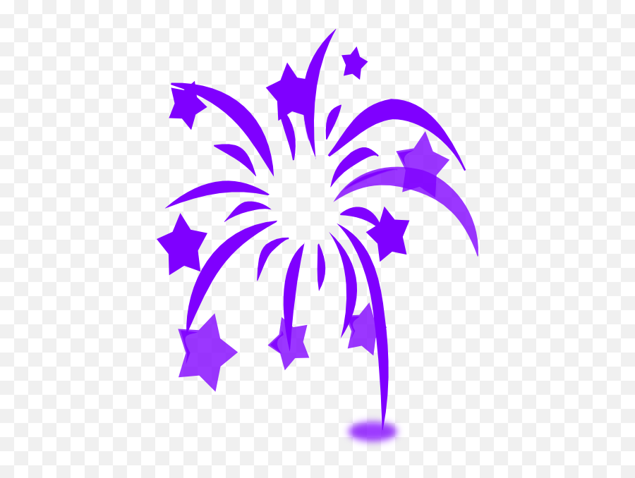 Chinese New Year Fireworks Clipart - Clip Art Library Emoji,Purple Firework Emoji