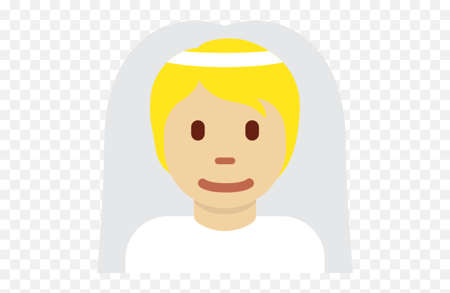 Person With Veil Medium - Light Skin Tone Emoji,Purple Smiling Imp Emoji