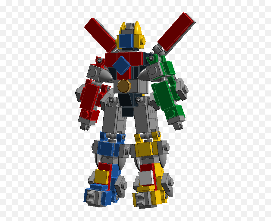 Ldd Moc Mini Voltron - Building Lego Brickpicker Mini Moc Lego Voltron Emoji,Voltron Emoji