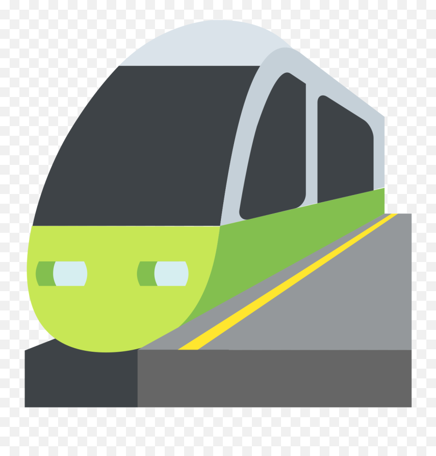 Emojione 1f689 - Train Station Emoji,Emoji 89