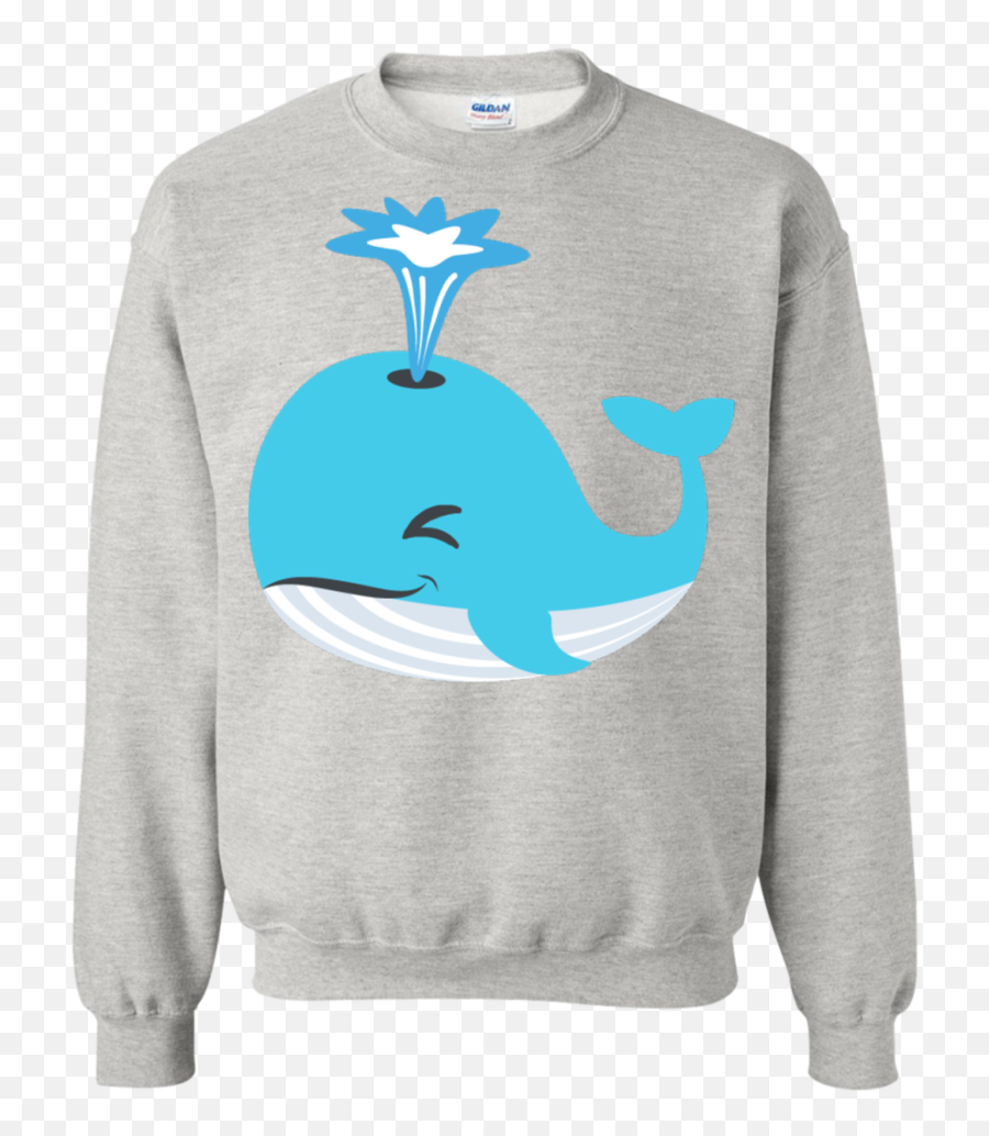 Whale Blow Hole Spray Emoji Sweatshirt U2013 That Merch Store - T Shirt Louis Vuitton Dragon Ball,Hole Emoji