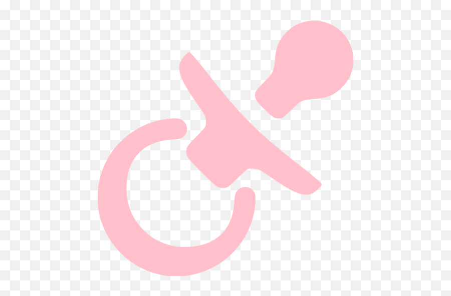 Pink Pacifier Icon - Pacifier Transparent Pink Baby Emoji,Emoticon Baba Facebook