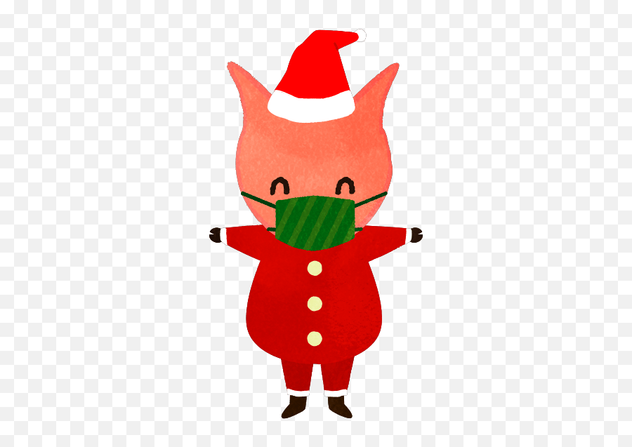 Animals In Santa Outfit Part 5 - Cute2u A Free Cute Fictional Character Emoji,Pig Nose Emoji