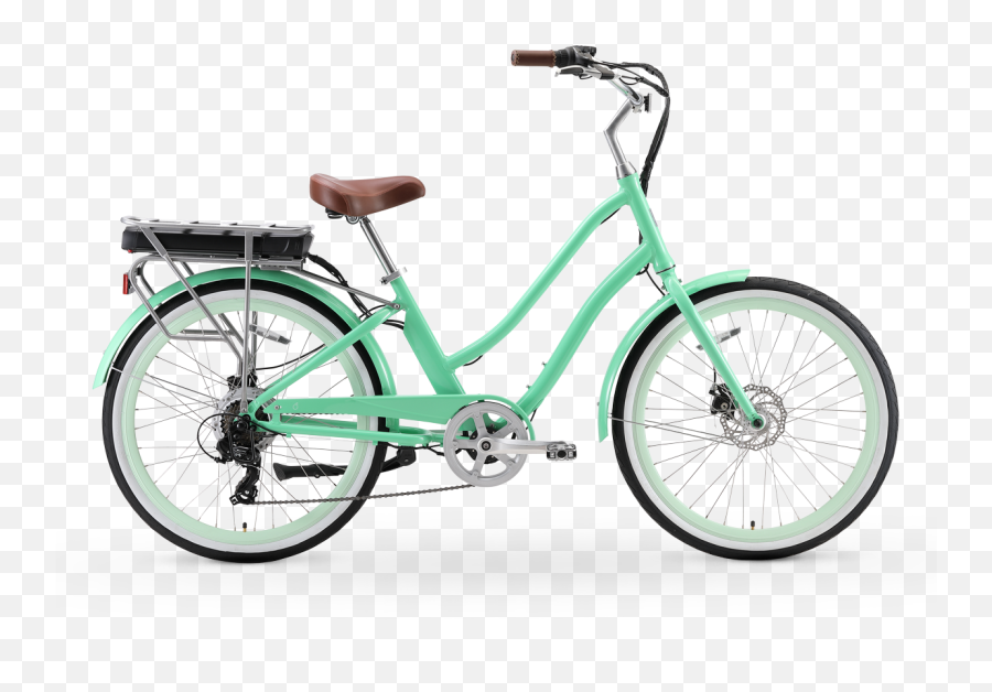 Sixthreezero Hybrid Electric Bike With - Beach Cruiser Bikes Black Emoji,Bike And Muscle Emoji Answer