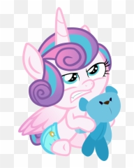 Bear Princess Flurry Heart - My Little Pony Baby Flurry Heart Plush Emoji,A Flurry Of Emotions
